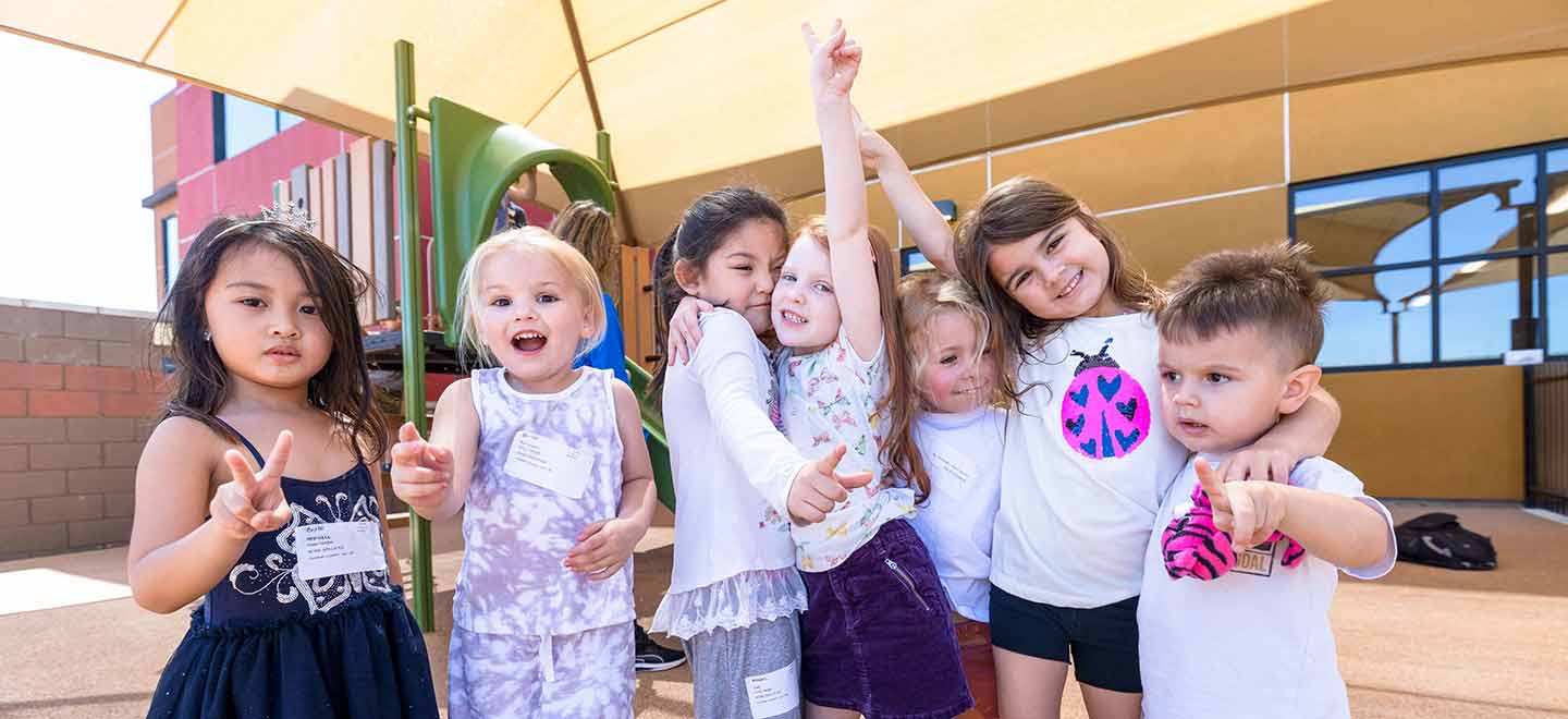 happy kids at Villa Sport